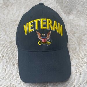 VETERAN Men’s Eagle Crest Baseball Cap Hat